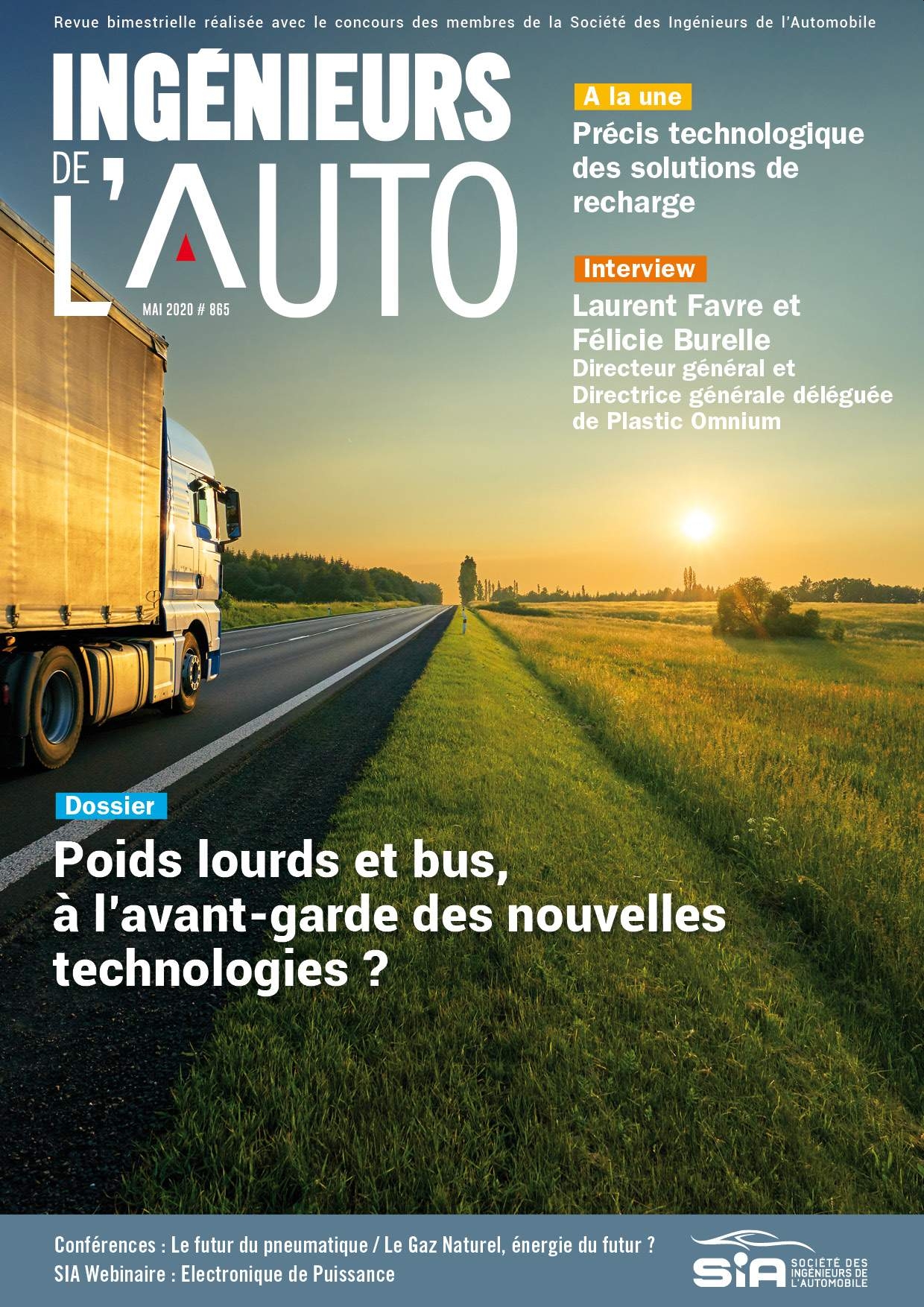 Ingénieurs de l’Auto N°865 on the SIA website